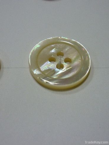 new round circle white mop shell buttons