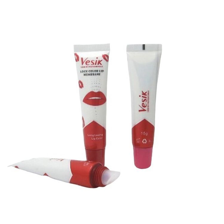 Lip Balm Usage Plastic Tubes Packaging