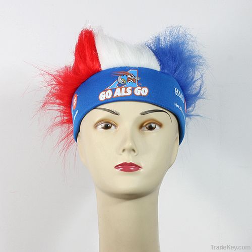 Holiday and Festival Football fan Wig