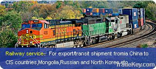 China Mainland to Uzbekistan railway freight