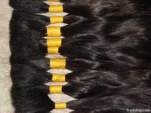 100% virgin remy human hair bulk