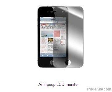 Mirror screen protector for iphone4