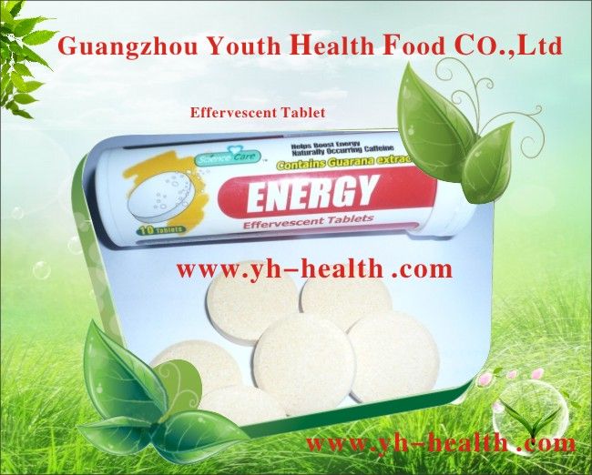 GMP Certified OEM Vitamin C Effervescent Tablet