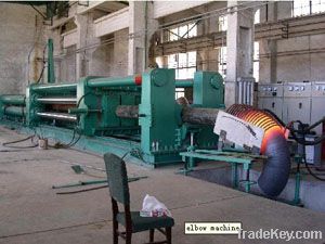 Seamless steel elbow forming  machine
