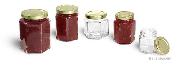 canned food glass jar