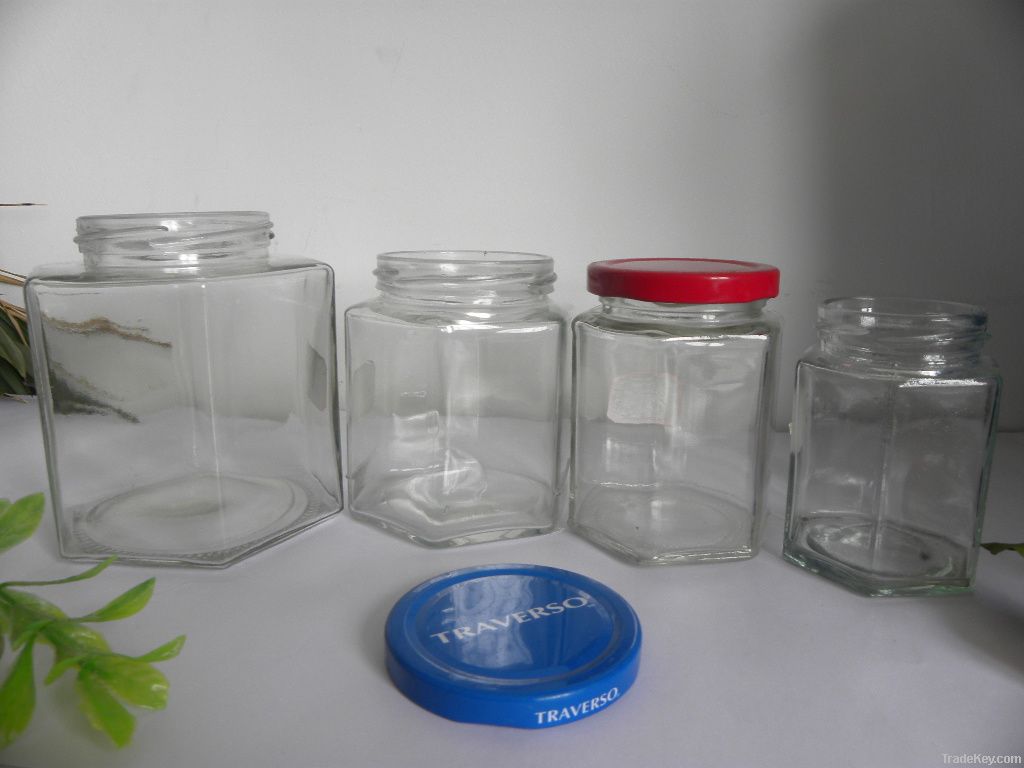 canned food glass jar