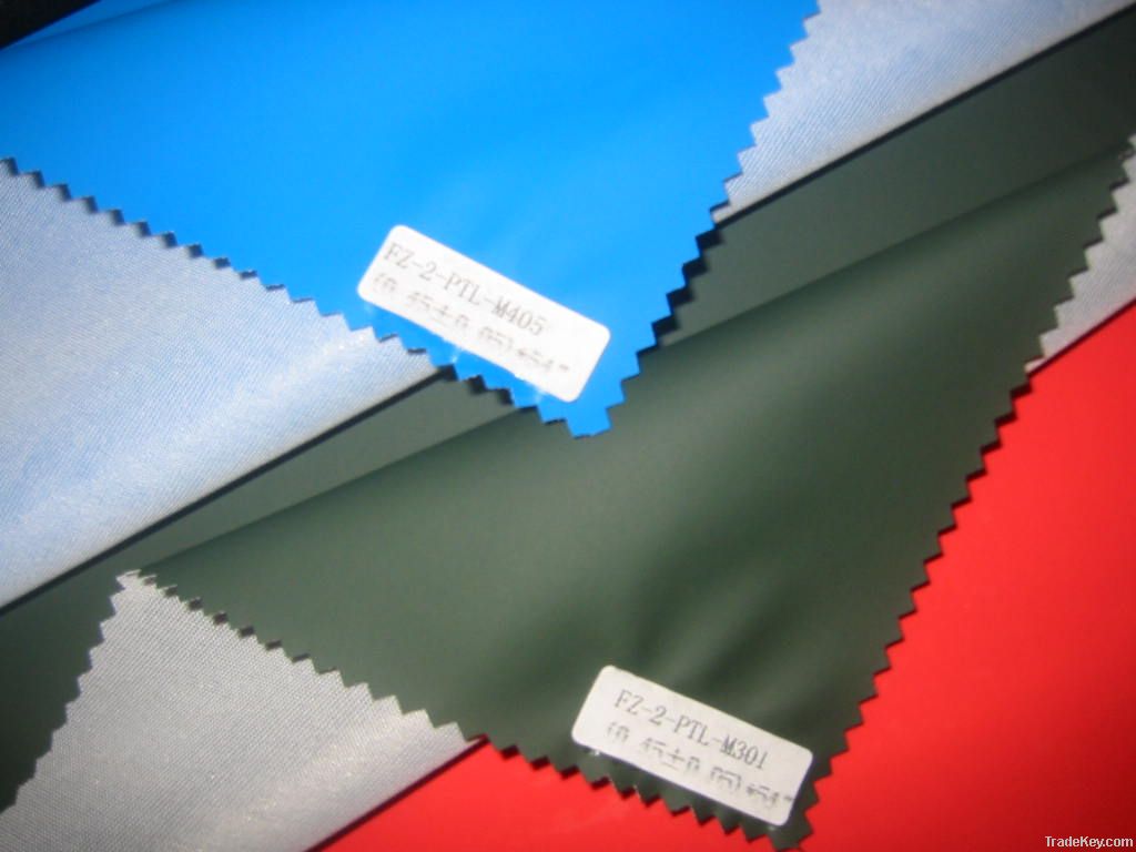 PU/PVC coated Polyester for making jacket/Fuzhou Xiangtai Plastic Co.,