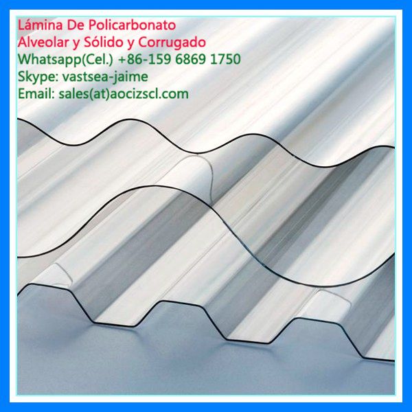 Buy Factory Directly Polycarbonate Corrugated