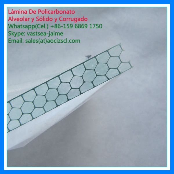 clear plastic roofing sheet, twin wall polycarbonate hollow sheets