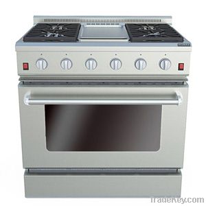 36 Inches Gas Oven with Griddle