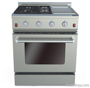 30 Inches Gas Oven with Griddle