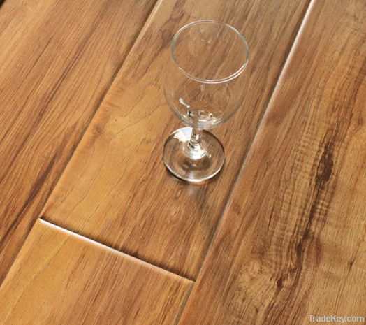 8/12mm HDF laminate flooring, E1 , mirror surface, v-groove, Best Price