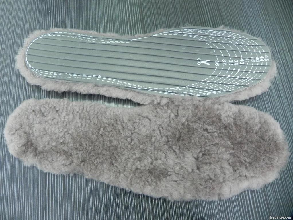 latex wool insole for shoe
