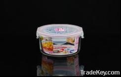 Glass Food Container (Round)