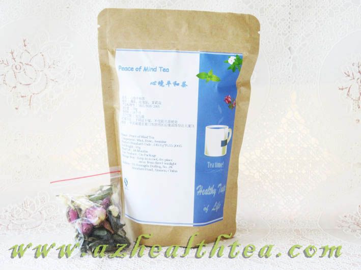 Organic Dry Flower Tea Herbal Tea(Mint + Pink Rose + Jasmine) For Gift