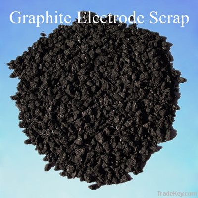 Graphite electrode scraps, artificial graphite powder, carbon raiser