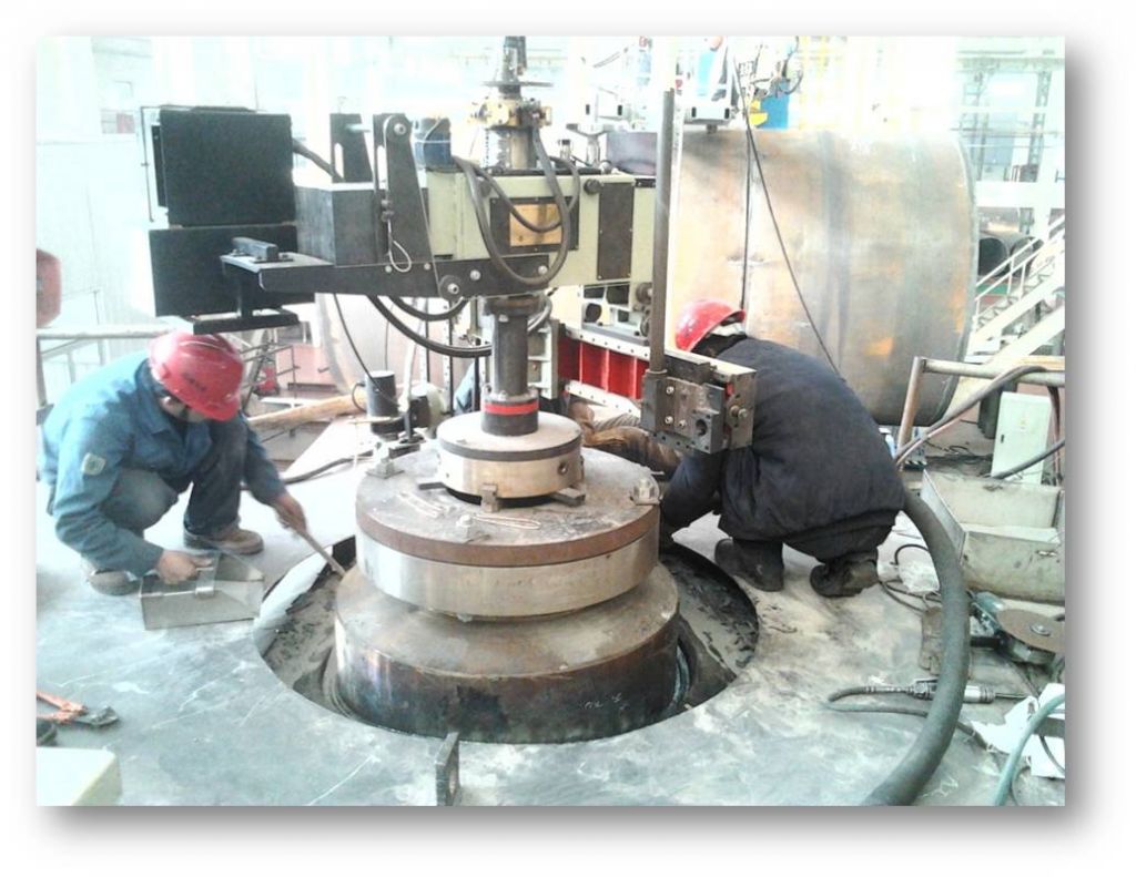 AUTO SAW MACHINE FOR SADDLE PIPE JOINTS
