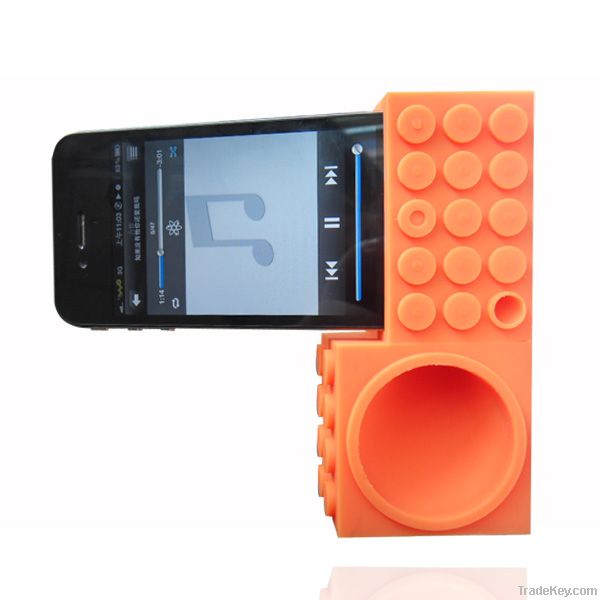 iphone4/4s silicone horn stand