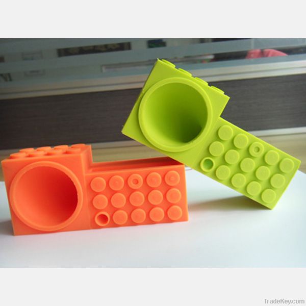 iphone4/4s silicone horn stand