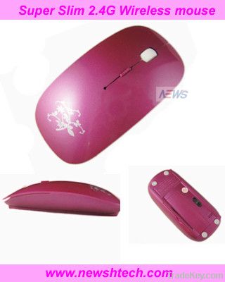 Hot super slim 2.4G wireless mouse