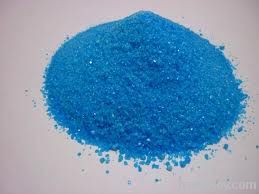 Blue crystal powder Copper sulfate Copper sulfate