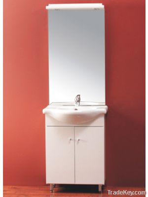 High Gloss White Lacquer E1 MDF bathroom vanity