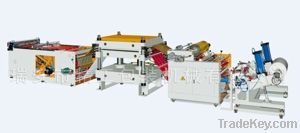 PHJ-1000couplet automatic bronzing &amp; vertical and horizontal cutting m