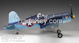 Art-tech RTF F4U Corsair V2 EPO RC Airplane 2.4GHz radio controlled model aircraft hobby