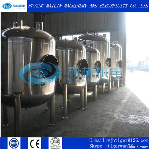 stainless steel  bright beer tank