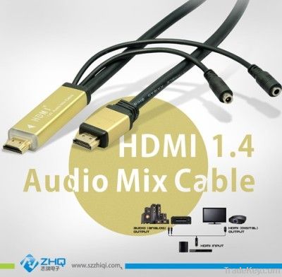 HDMI-HDMI+Audio cable