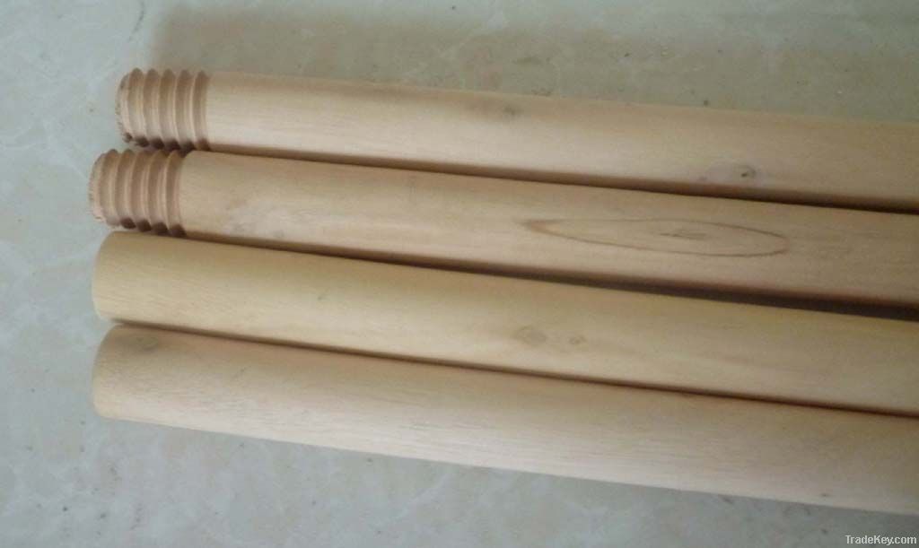 Natural wooden broom handle from manufactuer in China
