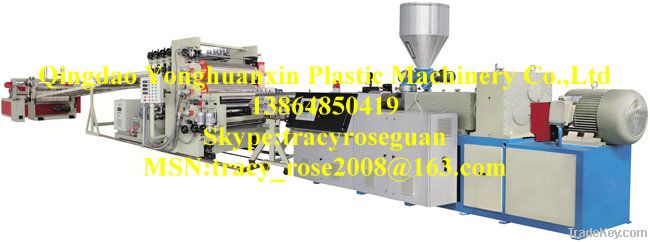 PVC Sheet Extrusion Line