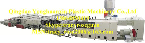 WPC Floor Board Plastic Extruder Machine