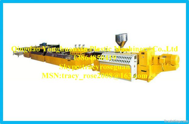 WPC Floor Board Plastic Extruder Machine