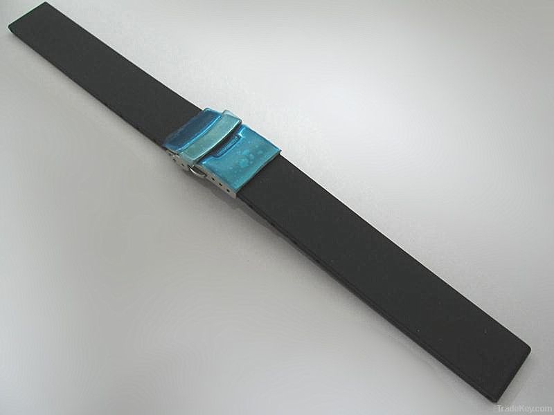 16mm silicon watch band