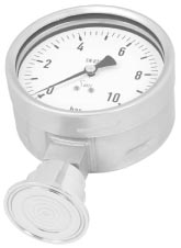 Diaphragm pressure gauge