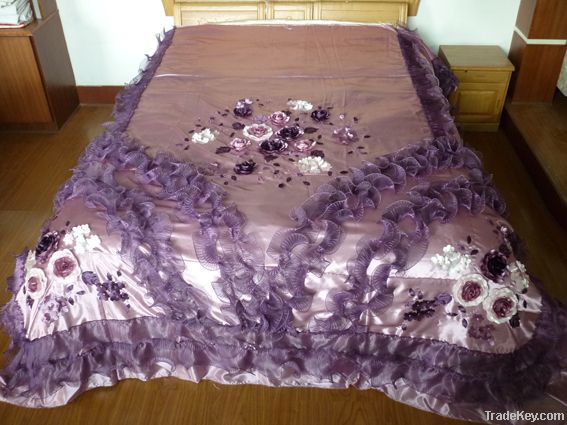 100% polyester wedding bedspread