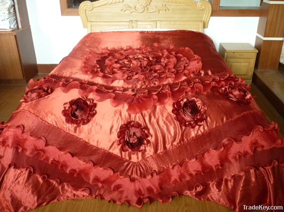 100% polyester wedding bedspread