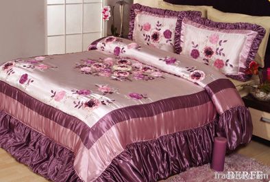 100% polyester bedspread set