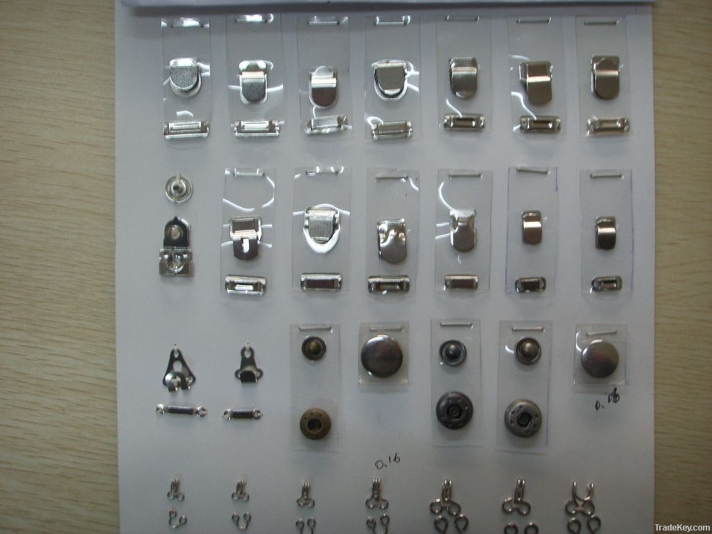 stainless steel button