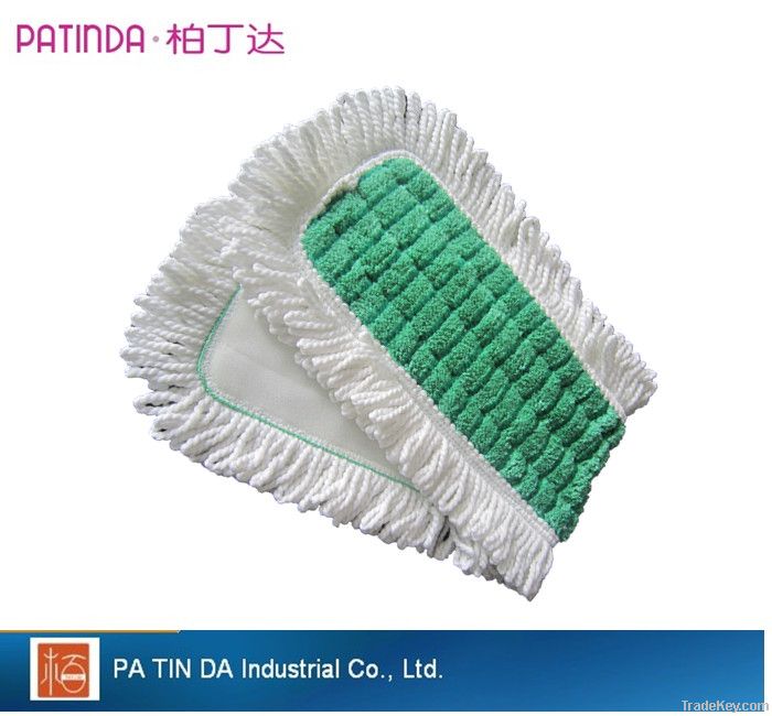 Microfiber dust mop pad