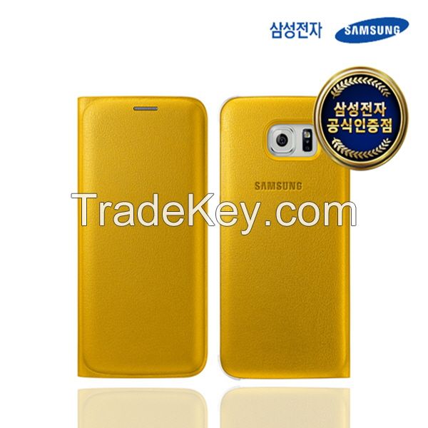 SAMSUNG Galaxy S6 edge Wallet Flip Cover (PU)