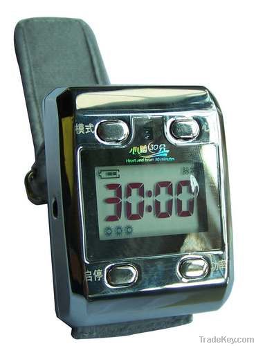 laser treatment blood sugar device and heart rate monitor watch