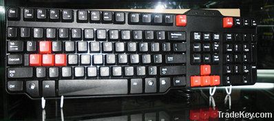 waterproof wired standard multimedia keyboard 109 keys