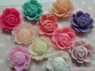 High quality resin flowers for decorating jewelry
