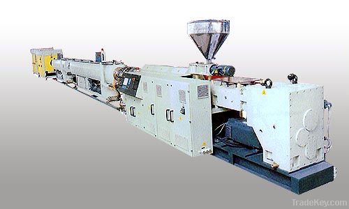 Large Diameter PVC/UPVC Solid Wall Pipe Extrusion Line