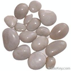 Mixed polished pebble stone