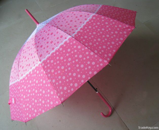 Straight umbrella for ladies