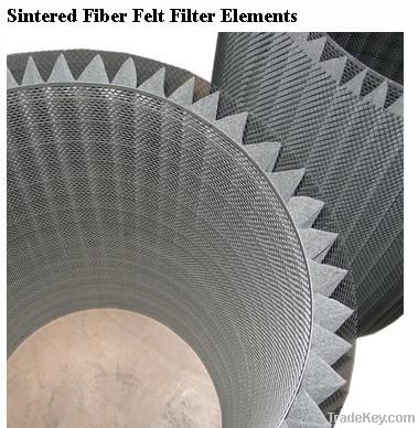 Sintered Metal Felt Filter Elements