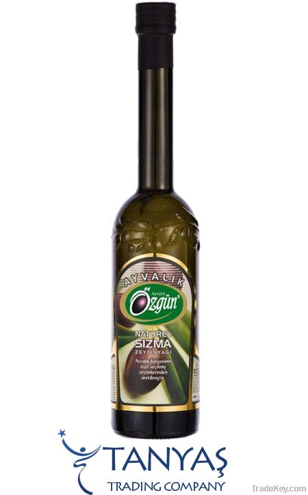 Ayvalik Extra Virgin Olive Oil 0, 50 lt in Glass Bottle